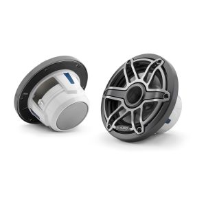 JL Audio® M6 Marine Speakers 6.5" with Titanium Sport Grille (M6-650X-S-GmTi)