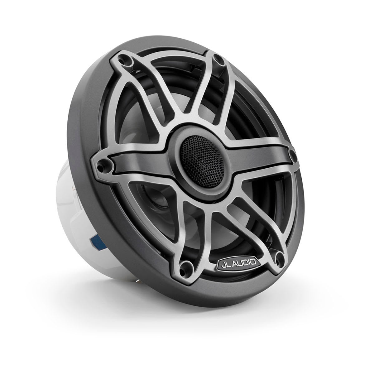 JL Audio® M6 Marine Speakers 6.5" with Titanium Sport Grille (M6-650X-S-GmTi) - Image 3