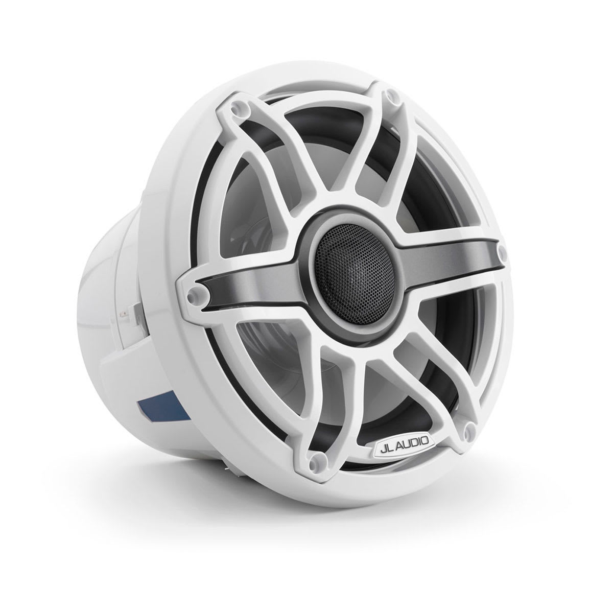 JL Audio® M6 Marine Speakers 8.8" with White Sport Grille (M6-880X-S-GwGw) - Image 3