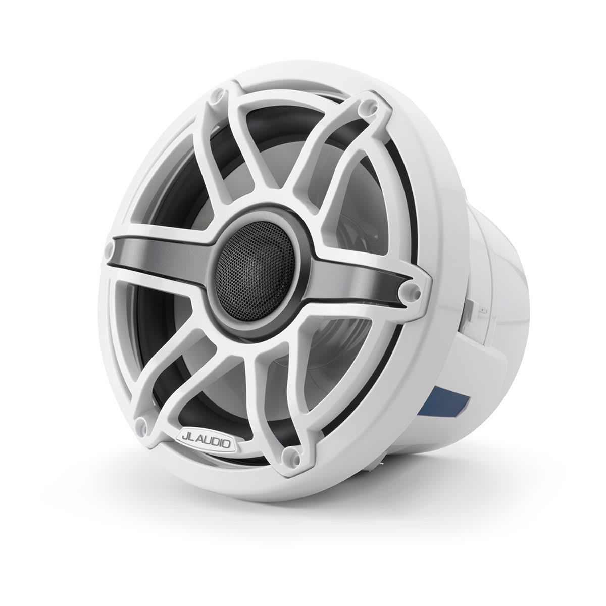 JL Audio® M6 Marine Speakers 8.8" with White Sport Grille (M6-880X-S-GwGw) - Image 4