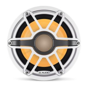 JL Audio® M6 Marine Subwoofer 8" LED and White Sport Grille (M6-8IB-S-GwGw-i-4)