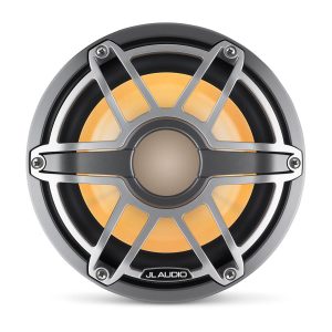 JL Audio® M6 Marine Subwoofer 8" with LED and Titanium Sport Grille (M6-8IB-S-GmTi-i-4)