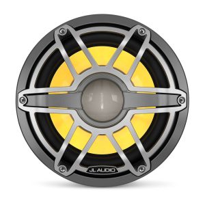 JL Audio® M6 Marine Subwoofer 10" with LED and Titanium Sport Grille (M6-10IB-S-GmTi-i-4)