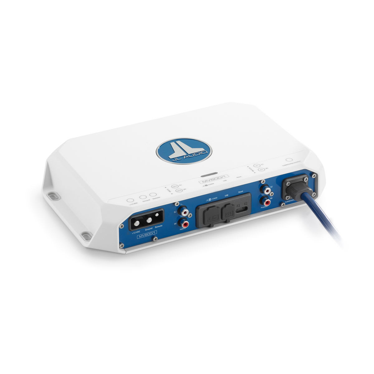 JL Audio® MVi Marine Amplifier Monoblock Marine Subwoofer Amplifier (600 watts) (MV600/1) - Image 2