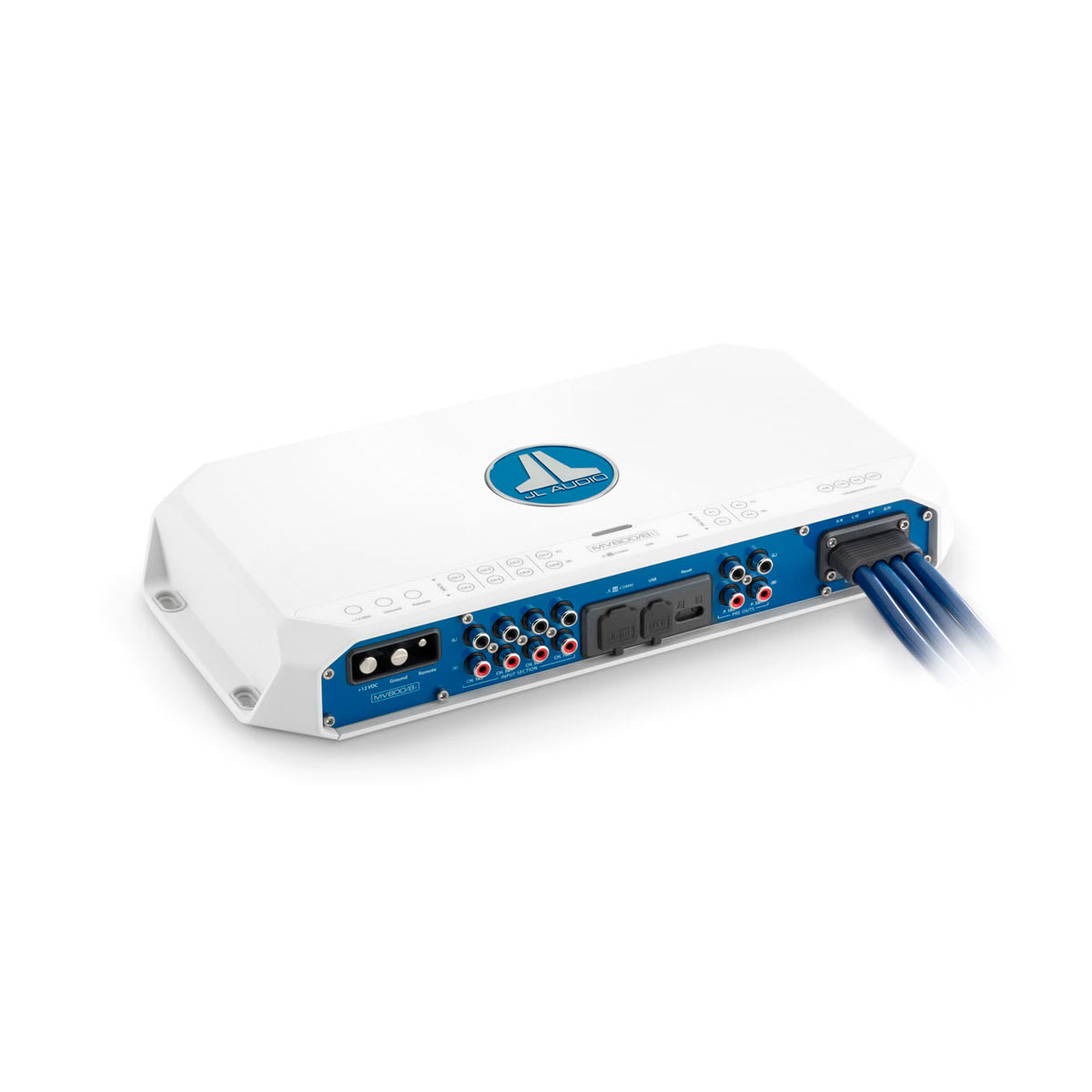 JL Audio® MVi Marine Amplifier 8 Channel Full-range Marine Amplifier (800 watts) (MV800/8i) - Image 2