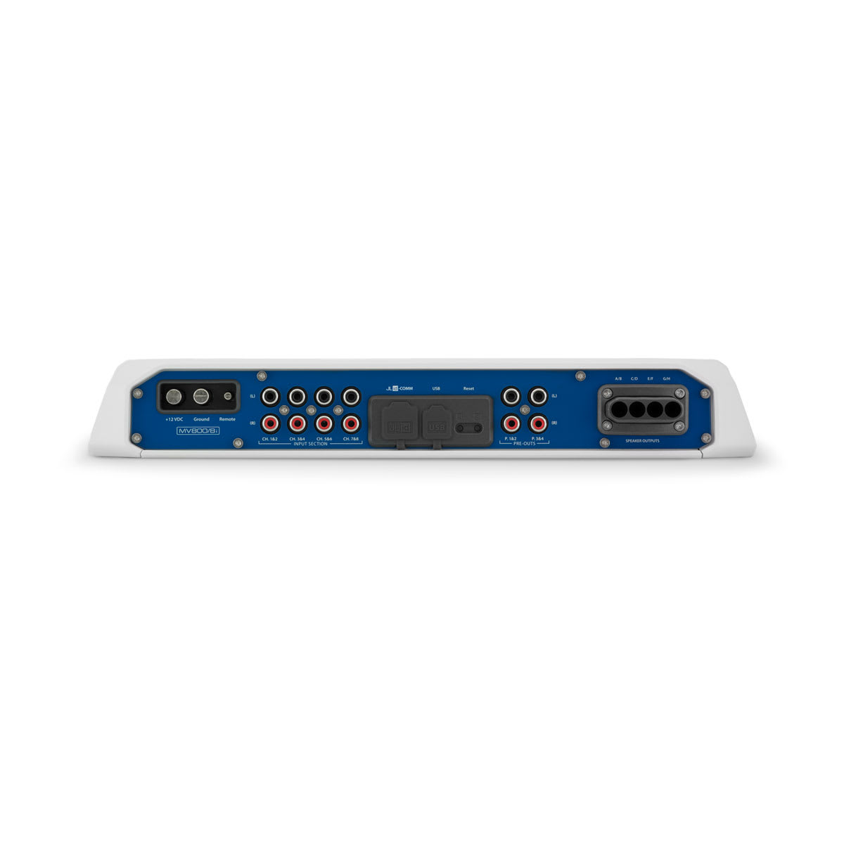 JL Audio® MVi Marine Amplifier 8 Channel Full-range Marine Amplifier (800 watts) (MV800/8i) - Image 4