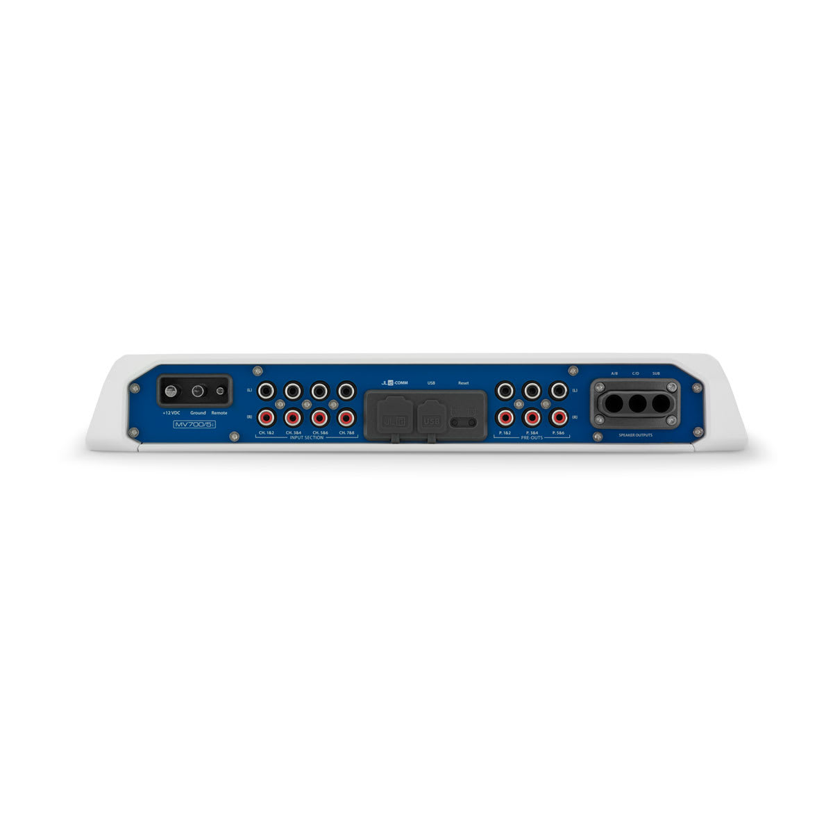 JL Audio® MVi Marine Amplifier 5 Channel Marine System Amplifier (700 watts) (MV700/5i) - Image 4