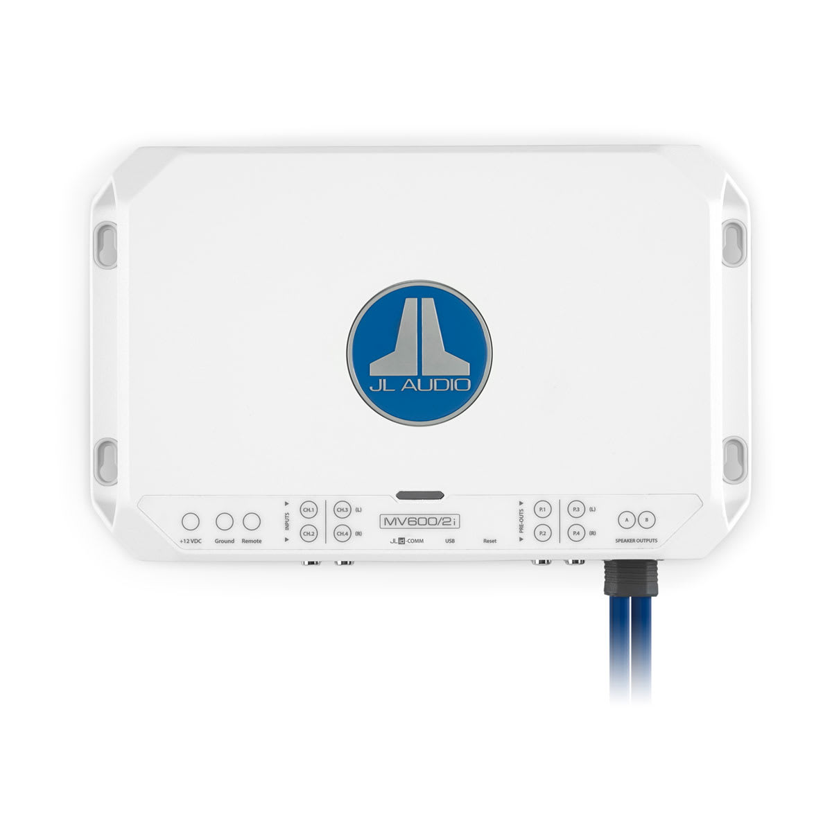 JL Audio® MVi Marine Amplifier 2 Channel Full-range Marine Amplifier (600 watts) (MV600/2i)