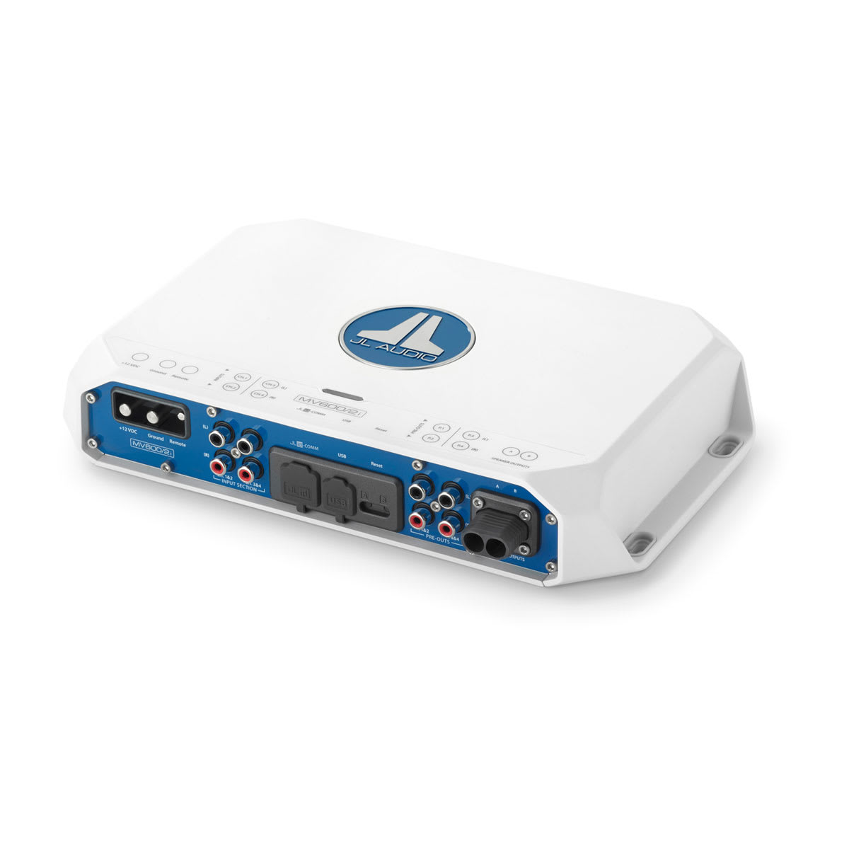 JL Audio® MVi Marine Amplifier 2 Channel Full-range Marine Amplifier (600 watts) (MV600/2i) - Image 3