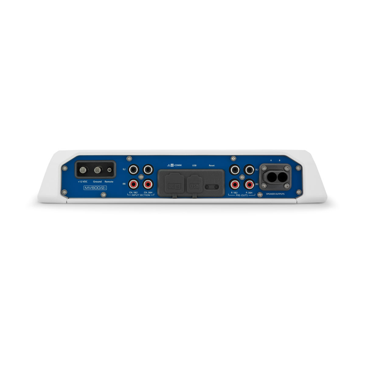 JL Audio® MVi Marine Amplifier 2 Channel Full-range Marine Amplifier (600 watts) (MV600/2i) - Image 4