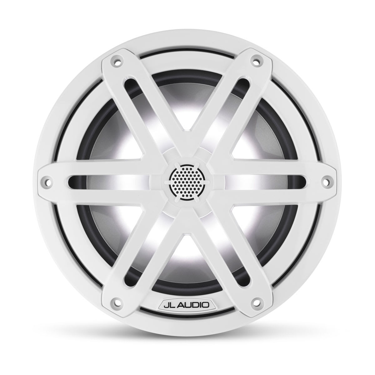 JL Audio® M3 Marine Speakers 7.7" with LED and White Sport Grille (M3-770X-S-Gw-i) - Image 2