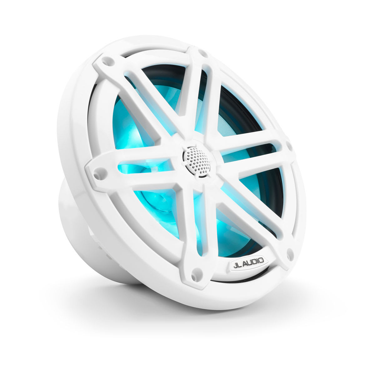 JL Audio® M3 Marine Speakers 7.7" with LED and White Sport Grille (M3-770X-S-Gw-i) - Image 3