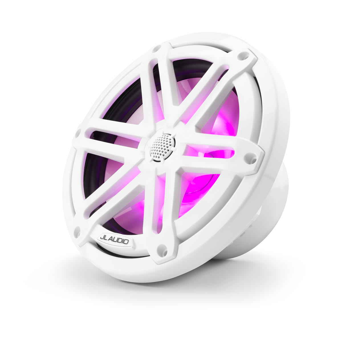 JL Audio® M3 Marine Speakers 7.7" with LED and White Sport Grille (M3-770X-S-Gw-i) - Image 4