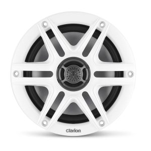 Clarion® Marine CMS Speakers 6.5" with White and Black Sport Grille (CMS-651-SWB)