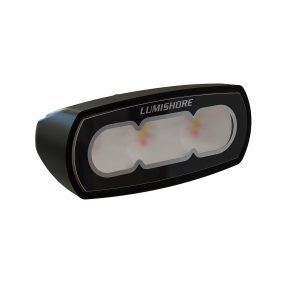 Lumishore® LUX Flood Light CRBGW Flood Light in 4" Black