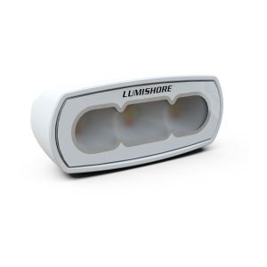 Lumishore® LUX Flood Light CRBGW Flood Light in 4" White
