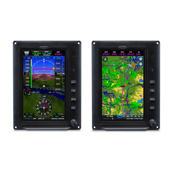 G3X Touch™ for Certificated Aircraft Dual 7" Portrait Displays
